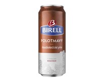 Birell pivo nealkoholické polotmavé pack 4x500 ml vratná plechovka