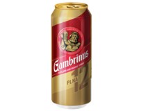 Gambrinus 12° pivo pack 6x500 ml vratná plechovka