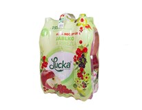 Lucka pramenitá voda jablko a ríbezle 6x1,5 l vratná PET fľaša