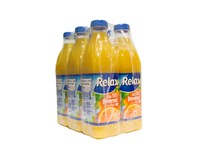Relax Džús pomaranč 100% 6x1 l vratná PET fľaša