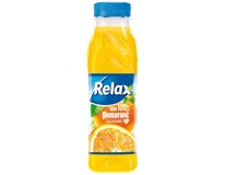 Relax džús pomaranč 100% 12x300 ml vratná PET fľaša