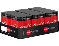 Coca Cola Zero 24x330 ml vratná plechovka
