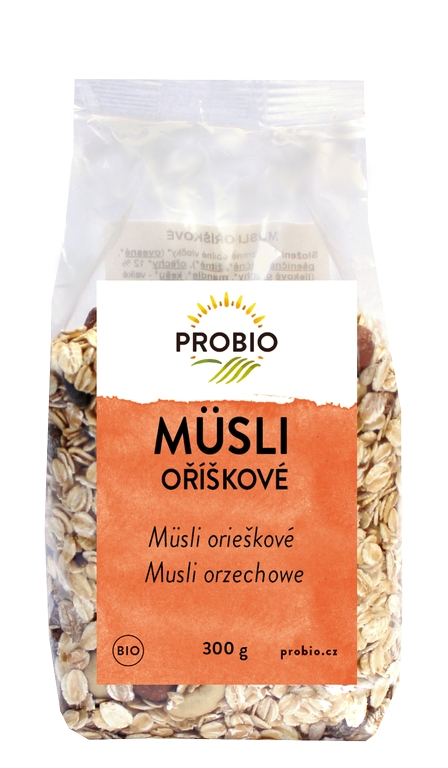 PROBIO Müsli orieškové BIO 300 g
