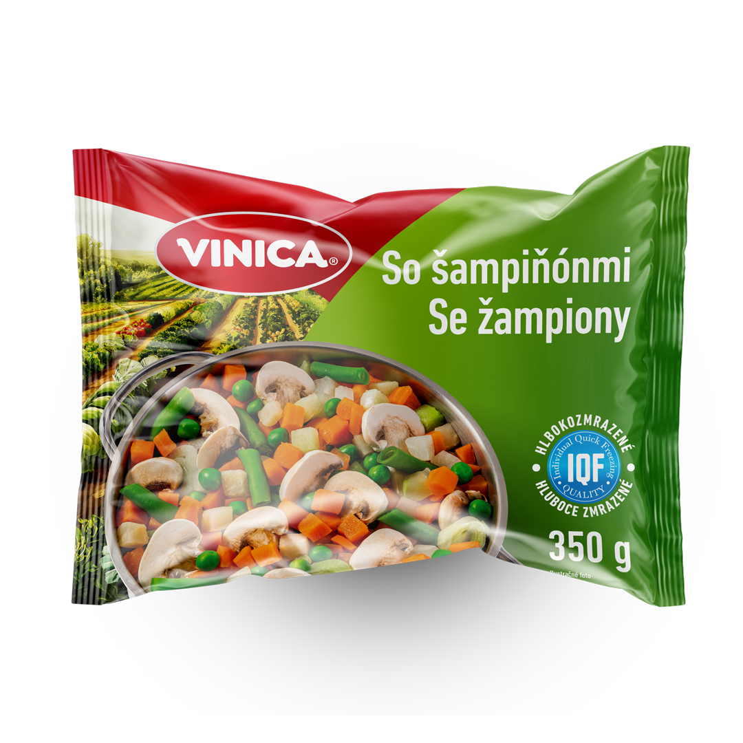VINICA Zmes so šampiňónmi mraz. 350 g