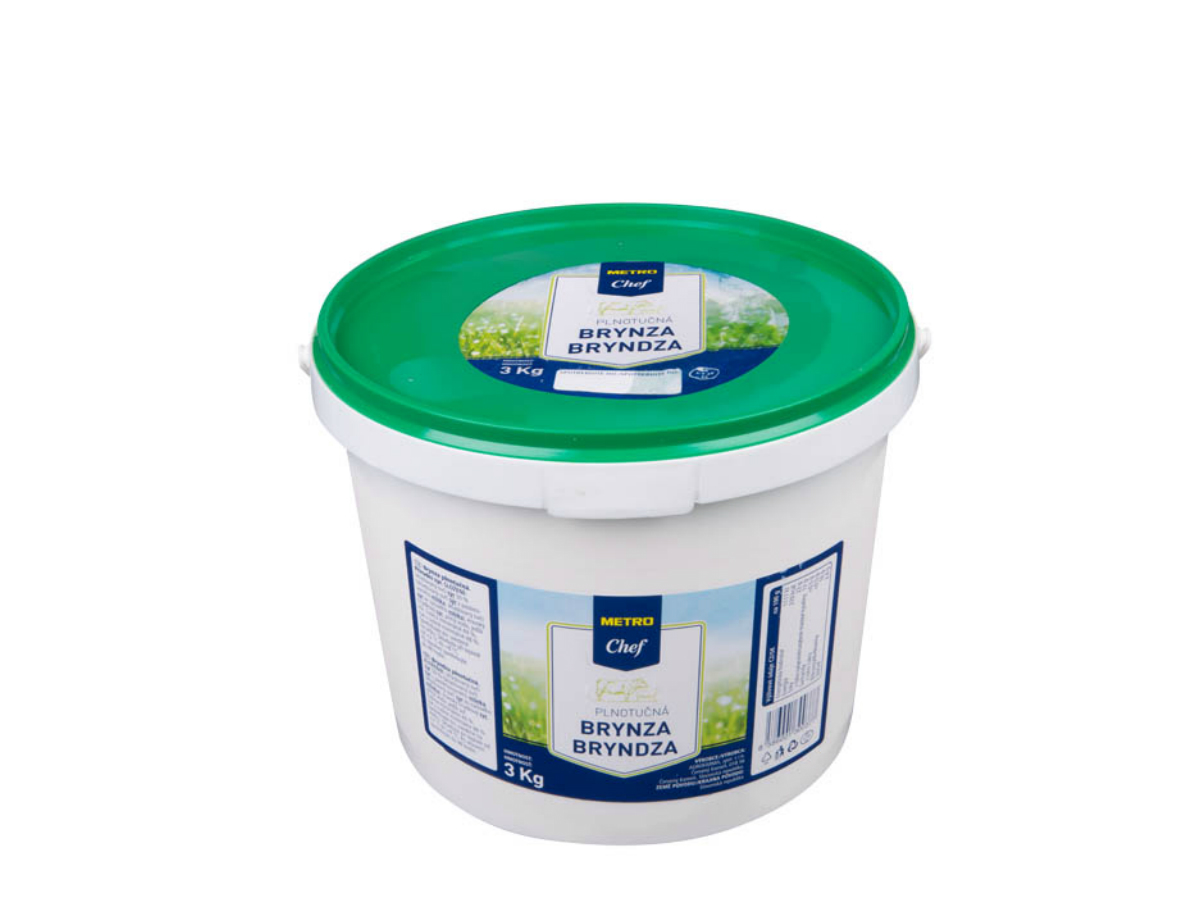 METRO Chef Bryndza plnotučná chlad. 3 kg
