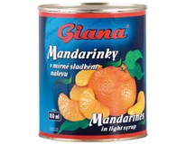 Giana Mandarínky lúpané 6 x 850 ml