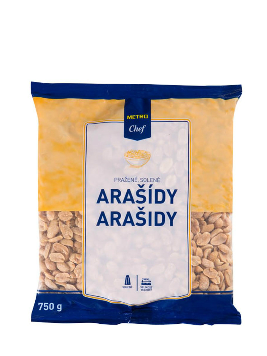 METRO Chef Arašidy pražené solené 750 g