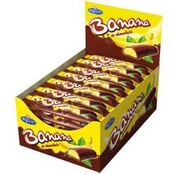Figaro Banány v čokoláde 35 x 25 g