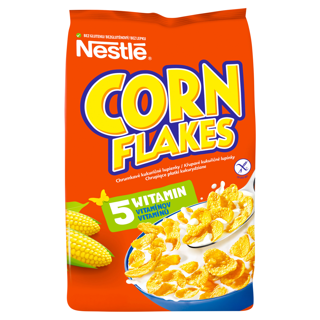 Corn Flakes Nestlé cereálie bezlepkové 500 g