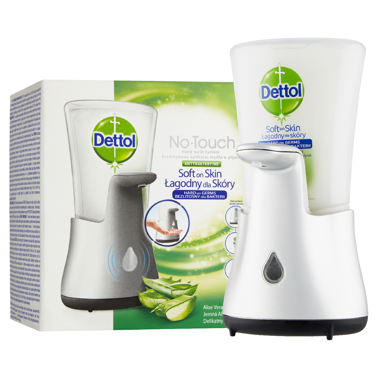 Dettol Aloe Vera bezdotykový dávkovač mydla 250 ml