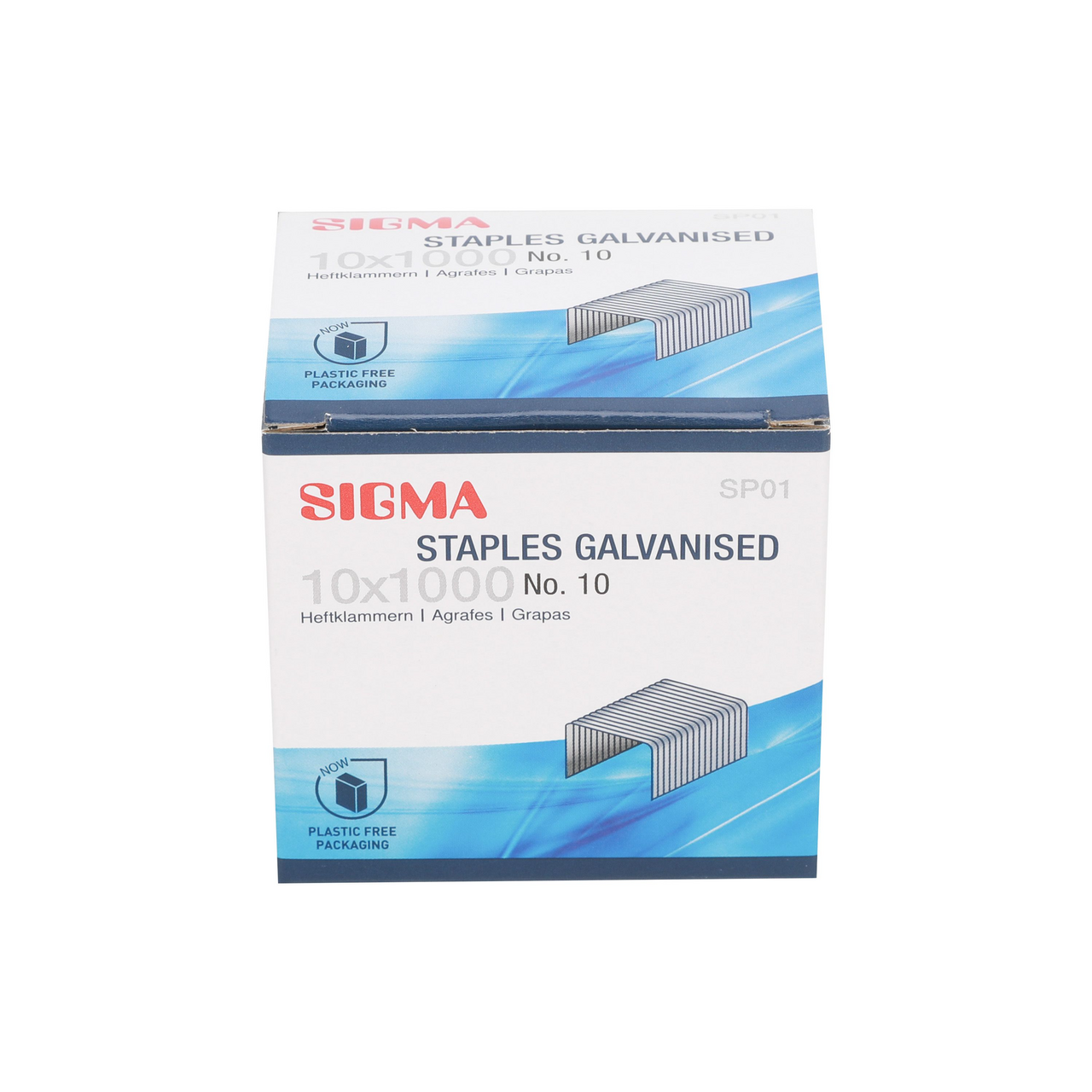 SIGMA Spinky do zošívačky No.10 1000 ks 10 ks