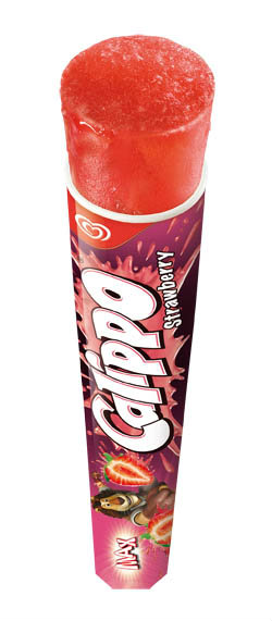 ALGIDA Calippo jahoda mraz. 105 ml