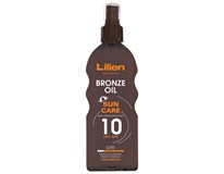 Lilien Sun Bronze Oil SPF10 teľový olej na opaľovanie 1x200 ml