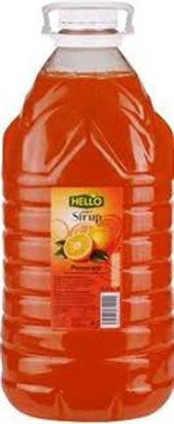HELLO Sirup pomaranč 5 l PET