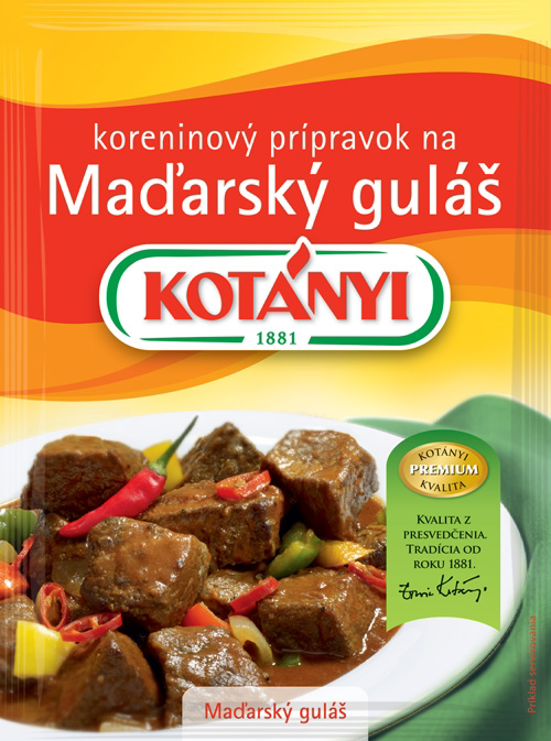KOTÁNYI Maďarský guláš 5 x 25 g