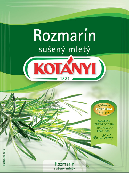 KOTÁNYI Rozmarín sušený 5 x 18 g