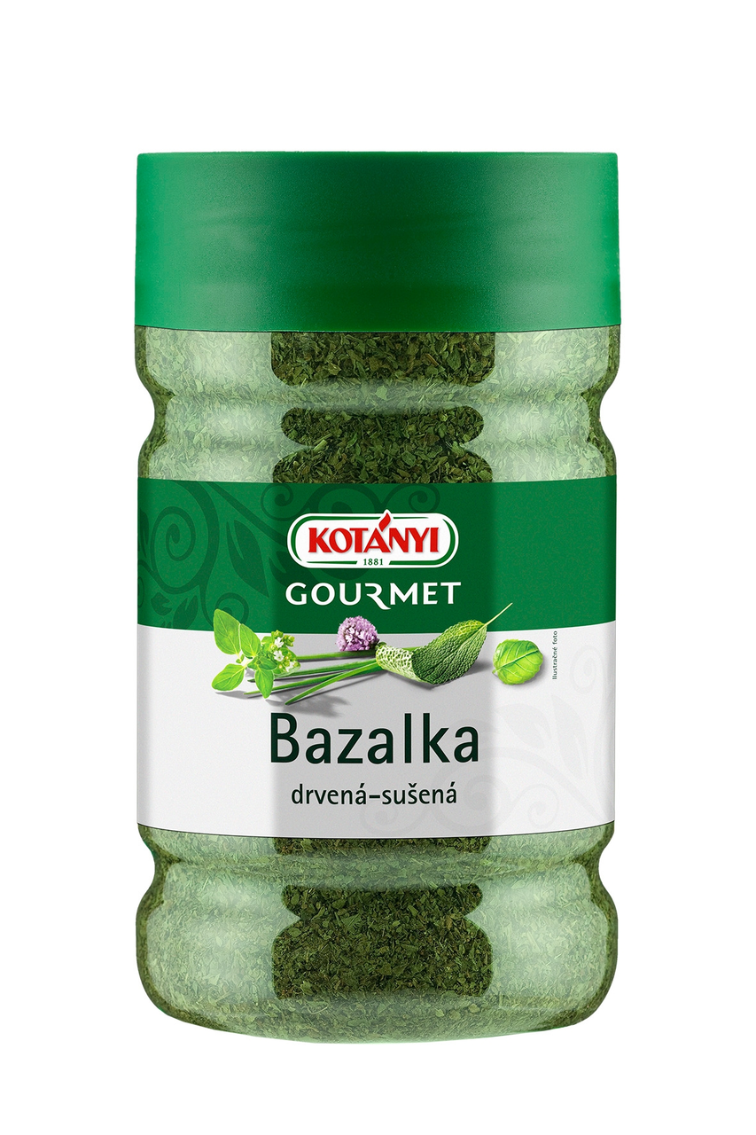 KOTÁNYI Bazalka drvená sušená 180 g dóza