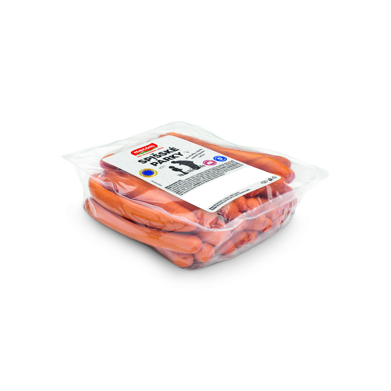 MECOM Spišské párky classic chlad. váž. cca 1,3 kg