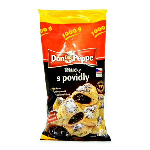 DON PEPPE Taštičky/Pirohy so slivkovým lekvárom mraz. 1 kg
