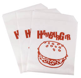 aro Vrecko na hamburger 11,5 x 15 cm 1000 ks