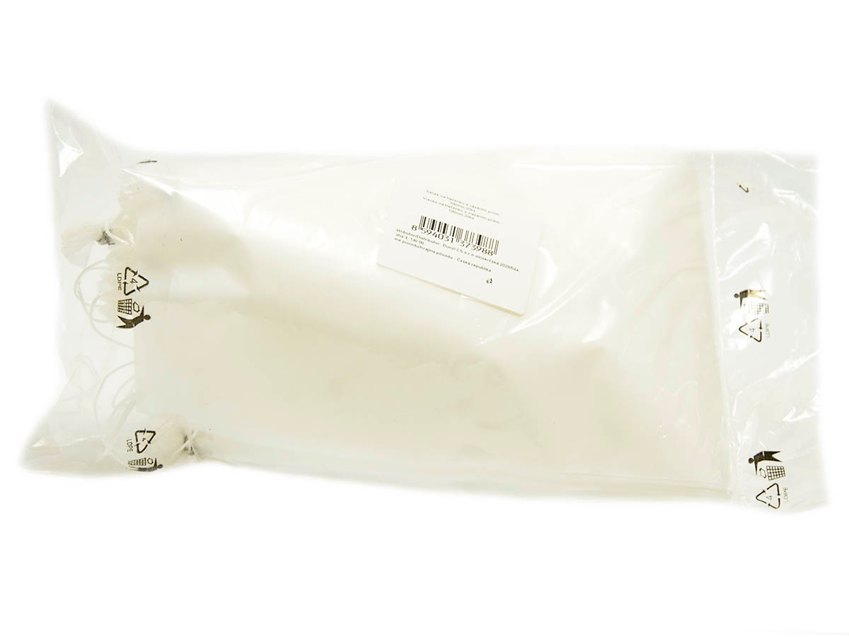 EUROBAL Vrecká na tlačenku so šnúrkou 10 x 50 cm 20 ks