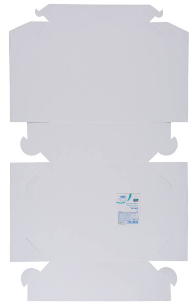 aro Krabica tortová 25 x 25 x 10 cm 50 ks