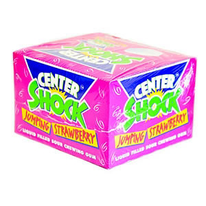 Center shock žuvačky jahoda 100x4 g 
