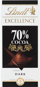 Lindt Excellence 70% cocoa čokoláda 100 g