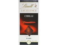 Lindt Excellence chili čokoláda 100 g