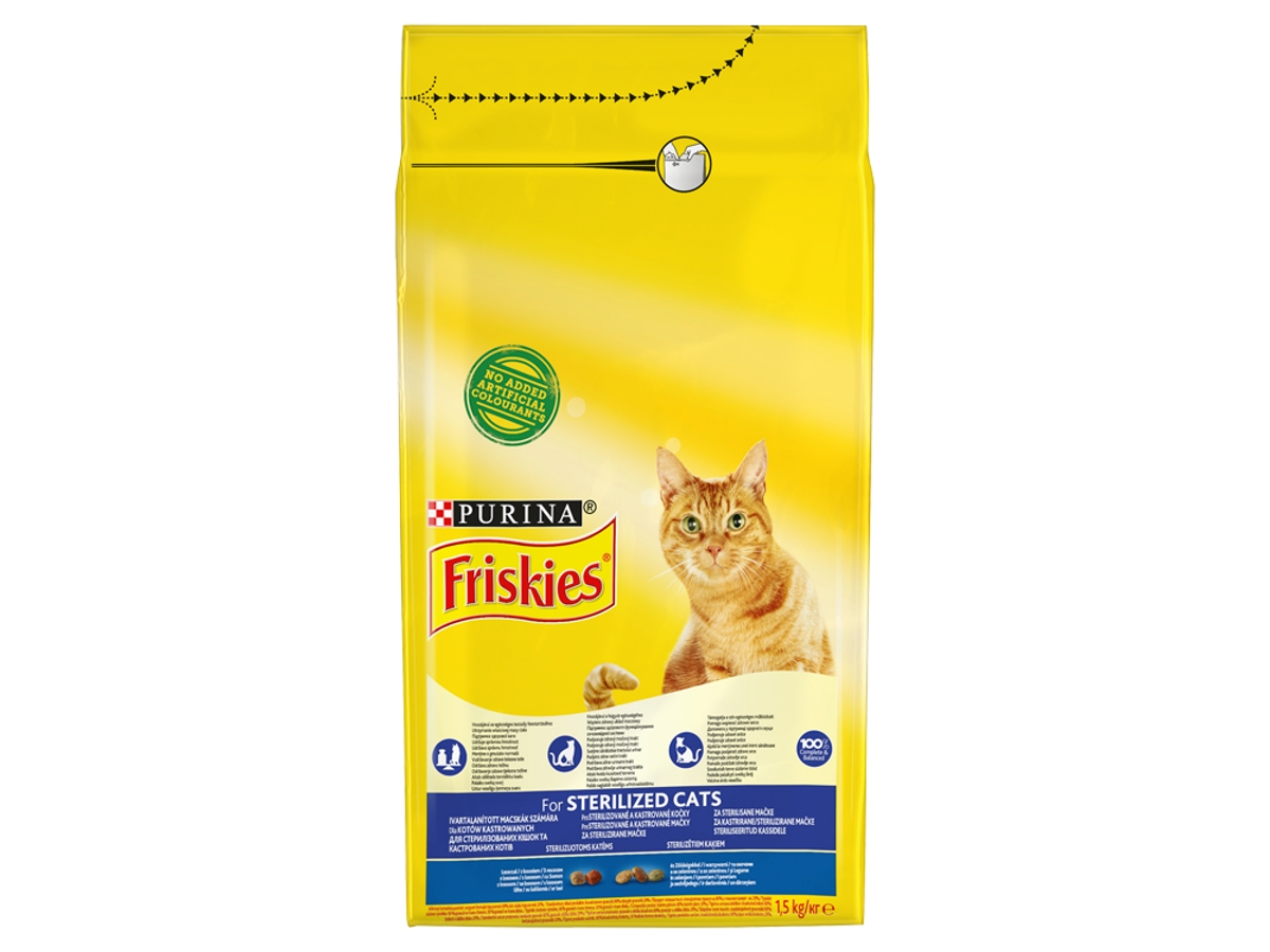 Friskies Sterile Cat granuly 1,5 kg