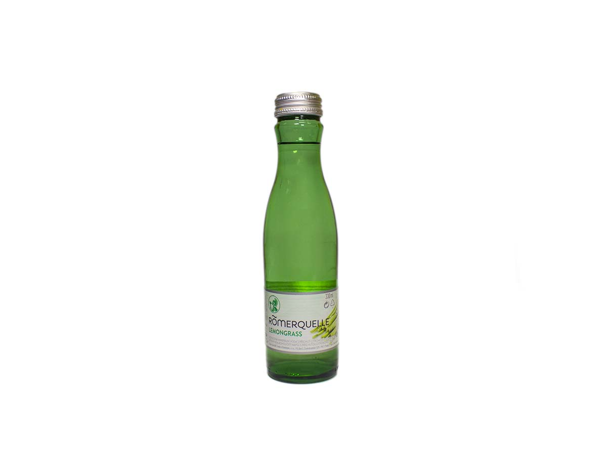 RÖMERQUELLE Citrónová tráva minerálna voda 20 x 330 ml SKLO