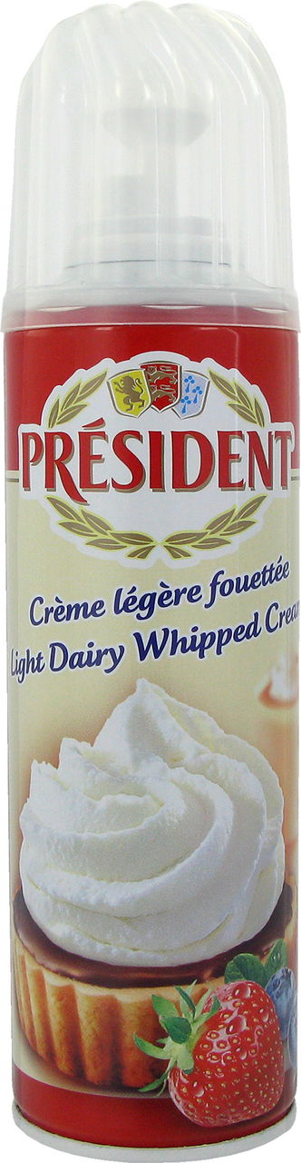 PRÉSIDENT Šľahačka v spreji živoč. chlad. 250 g