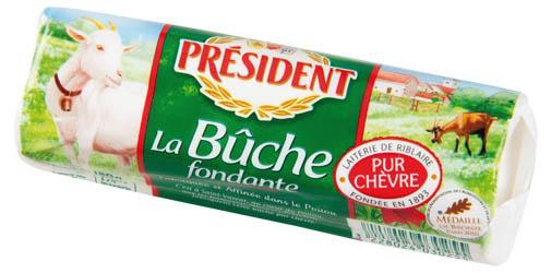 PRÉSIDENT La Buche de chevre chlad. 180 g