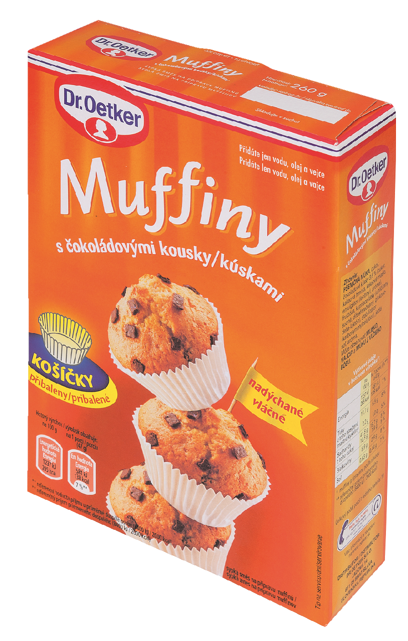 Směs na Muffiny s čoko kousky