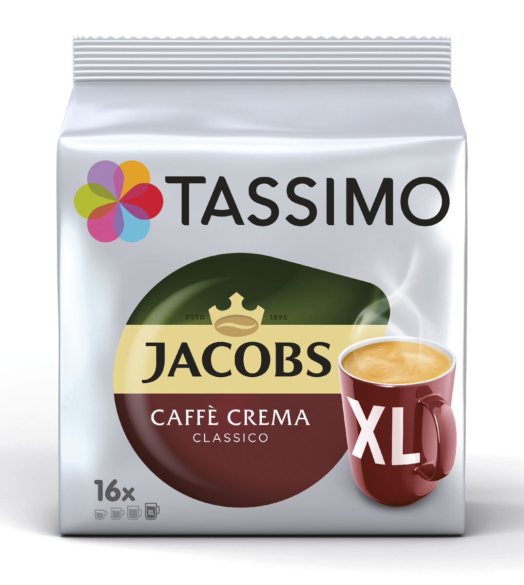TASSIMO JACOBS Café Crema kapsuly 112 g