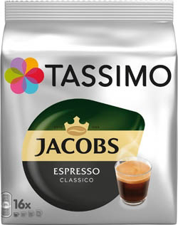 TASSIMO JACOBS Espresso kapsuly 118,4 g