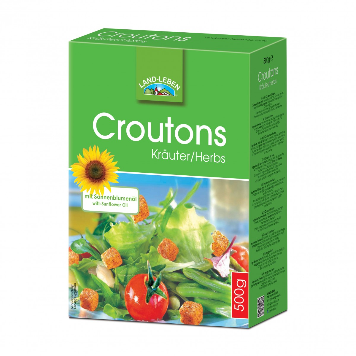 Croutons chlebové kocky bylinky 500 g