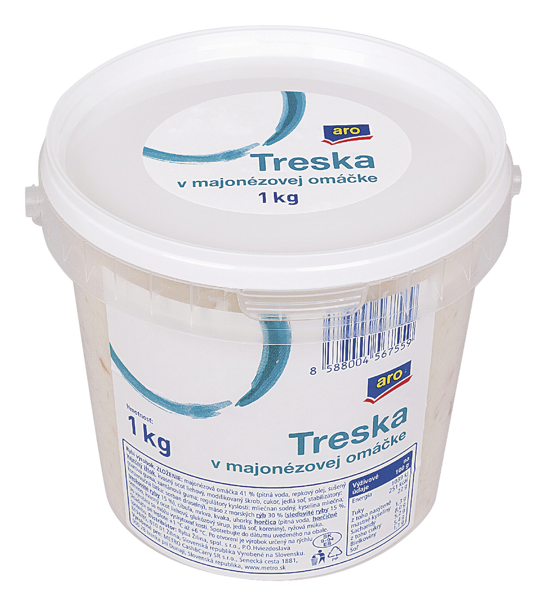 aro Treska v majonézovej omáčke chlad. 1 kg