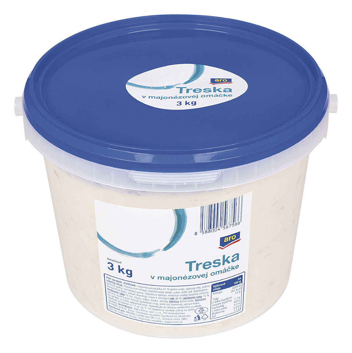 aro Treska v majonézovej omáčke chlad. 3 kg