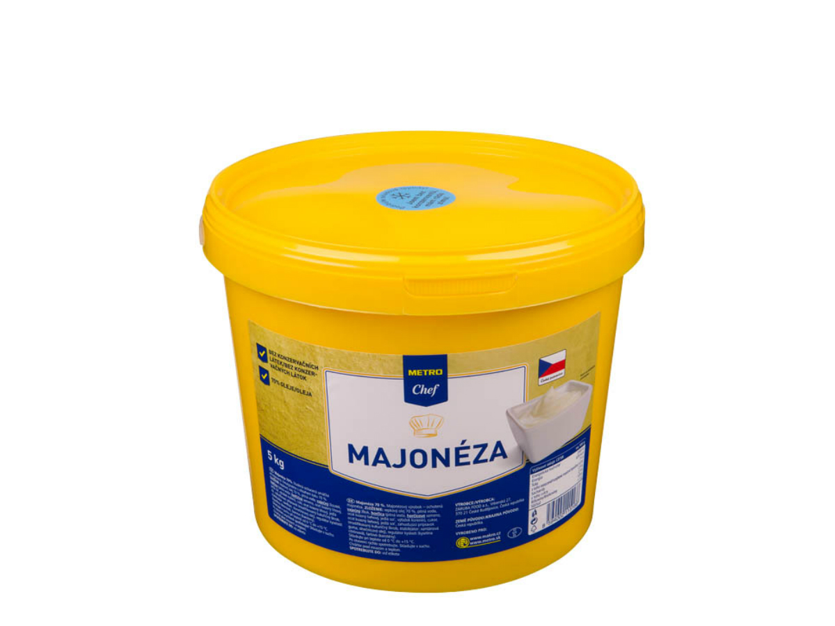 METRO Chef Majonéza 70% oleja chlad. 5 kg
