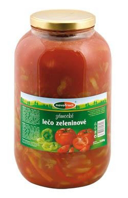 NOVOFRUCT Zámocké lečo zeleninové 3500 g