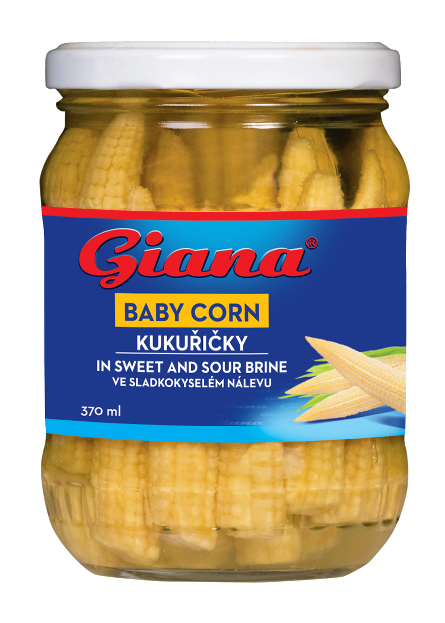 Giana Kukuričky klásky 6 x 370 ml