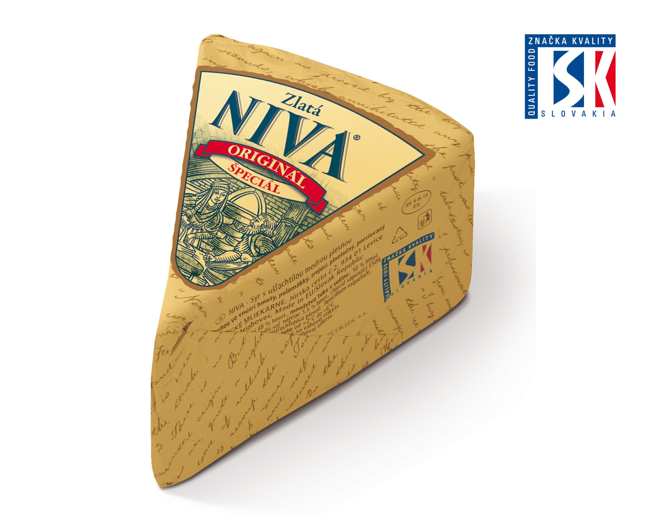 LEVMILK Niva Originál Zlatá porcia 55 % chlad. váž. cca 125 g