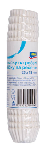 aro Košíčky na pečenie cukrárske 2,5 x 1,8 cm 500 ks