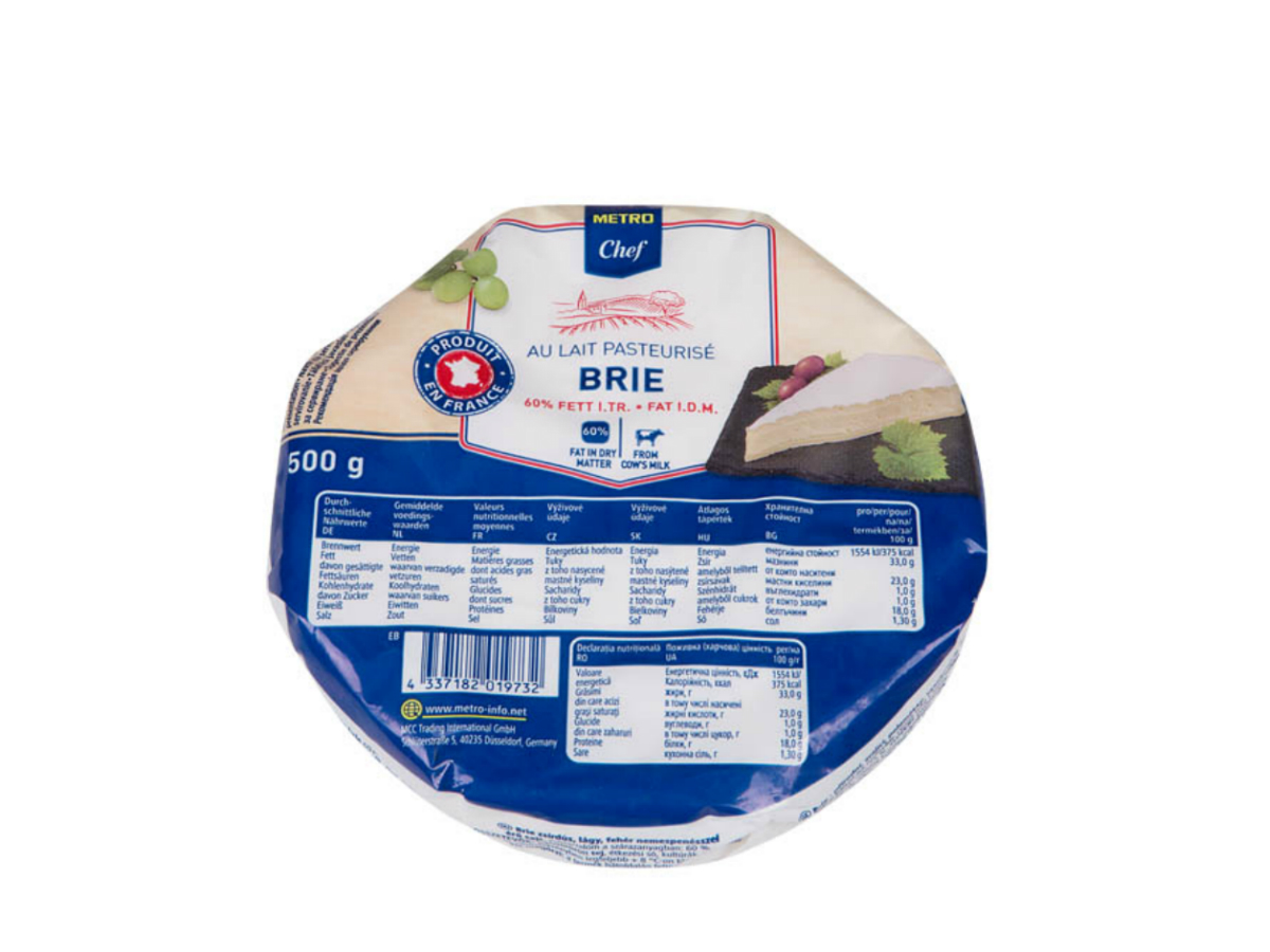 METRO Chef Brie 60 % chlad. 500 g
