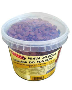 KOVANDOVI Čokoláda do fontány pravá mliečna 2 kg
