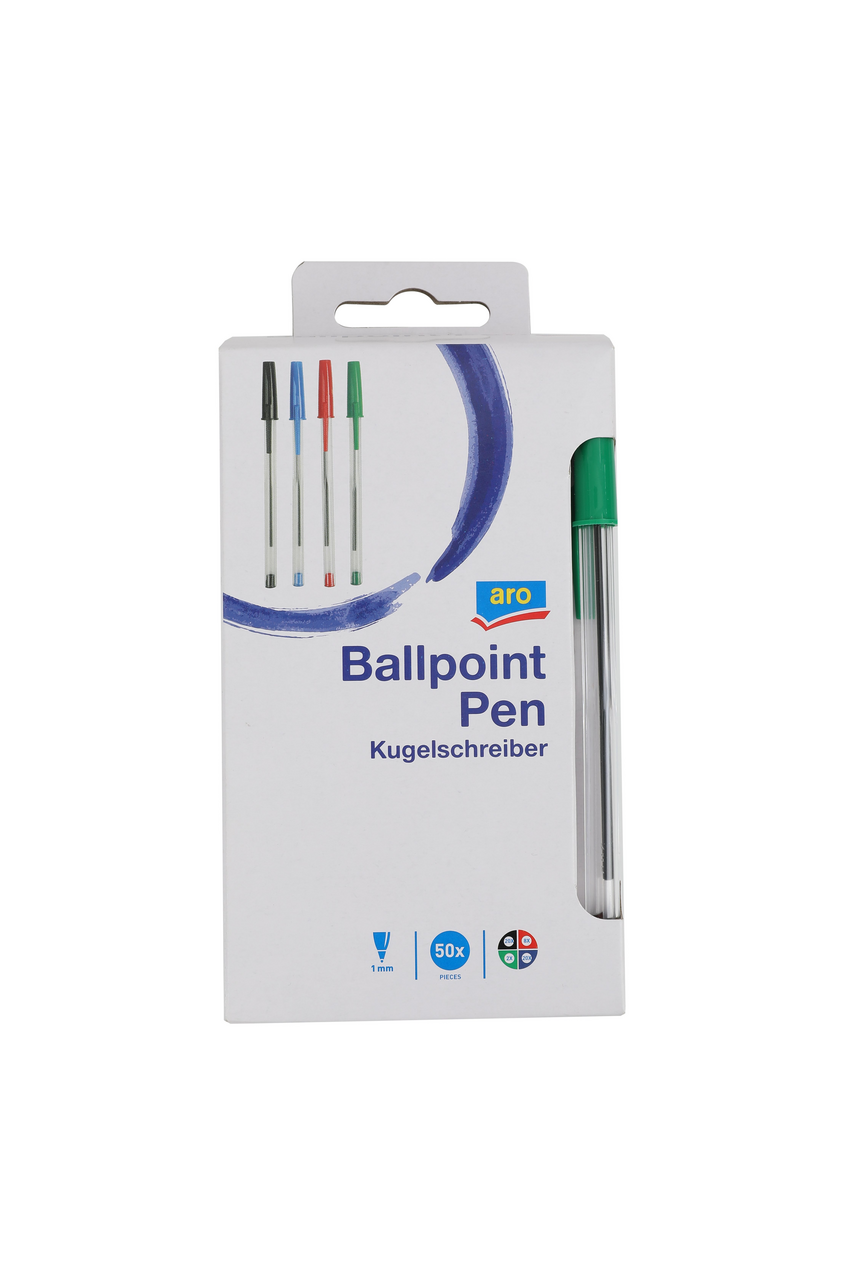 aro Pero guličkové jednorázové 1 mm mix 50 ks