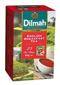 Dilmah English breakfast gourmet čierny čaj 50 g