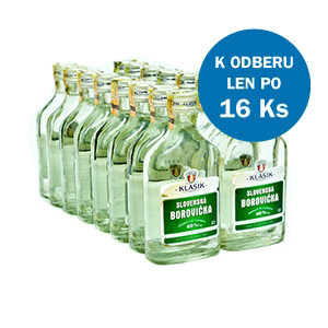 ST. NICOLAUS Klasik Slovenská Borovička 40% 200ml (min. obj. 16 ks)