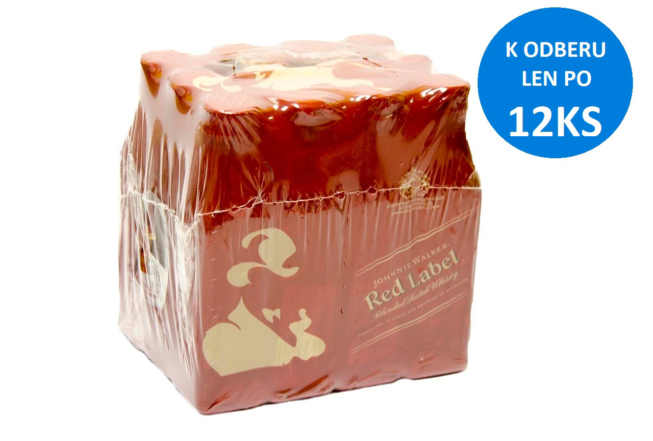 JOHNNIE WALKER Red whisky 40% 50 ml (min. obj. 12 ks)